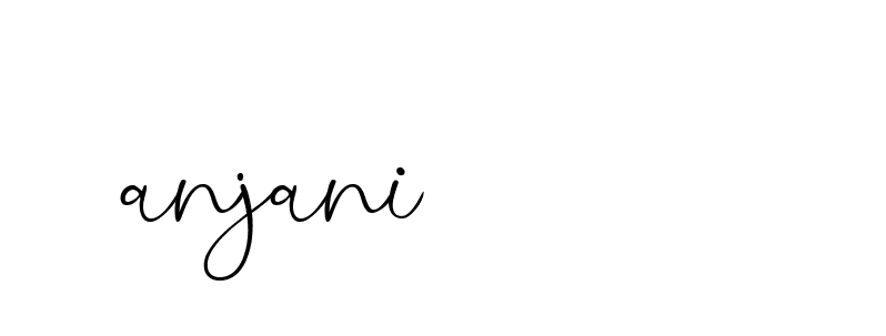 Signature of anjani-