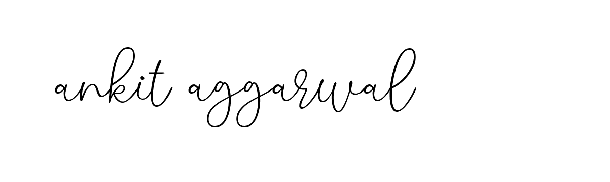 Signature of ankit-aggarwal