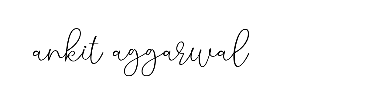 Signature of ankit-aggarwal-