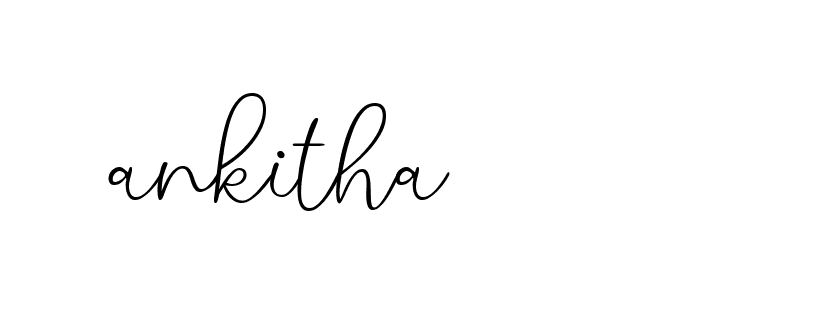 Signature of ankitha