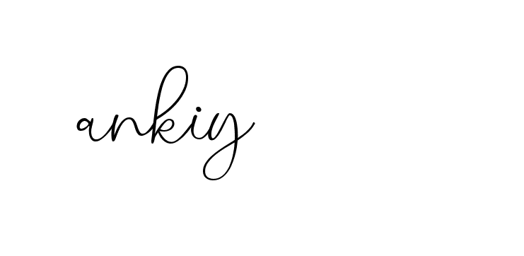 Signature of ankiy