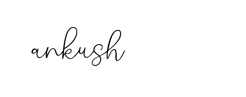 Signature of ankush-