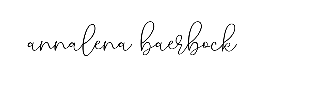 Signature of annalena-baerbock