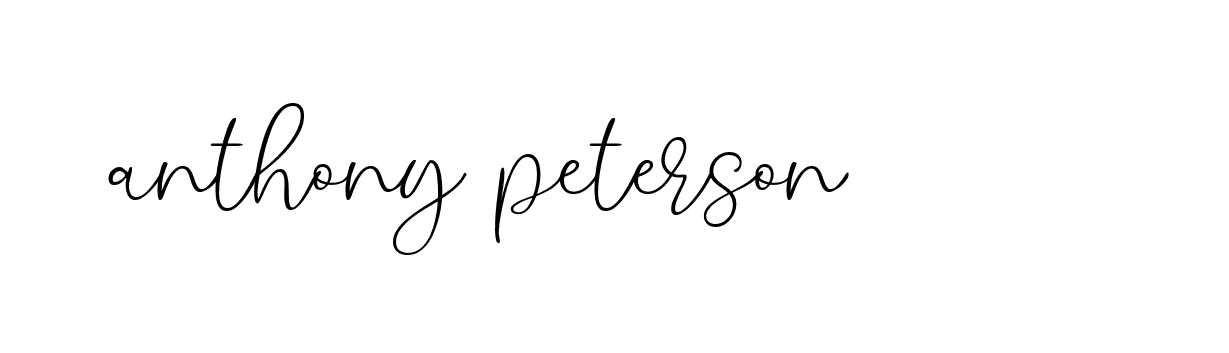 Signature of anthony-peterson