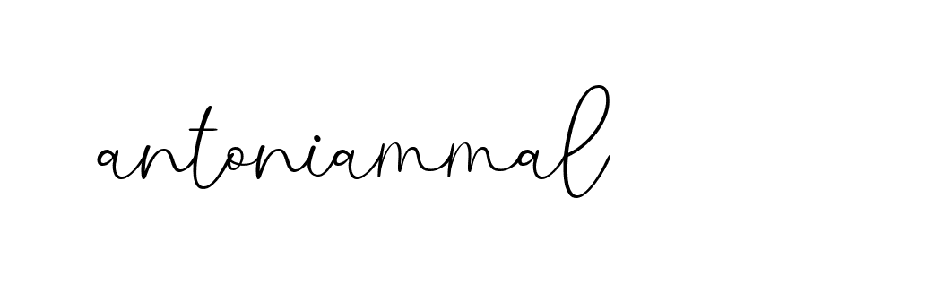 Signature of antoniammal