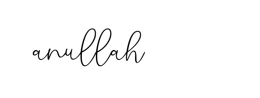 Signature of anullah