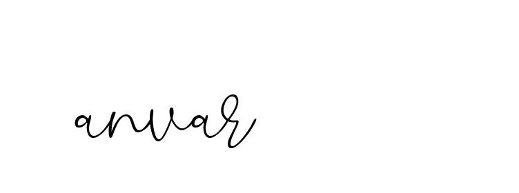 Signature of anvar