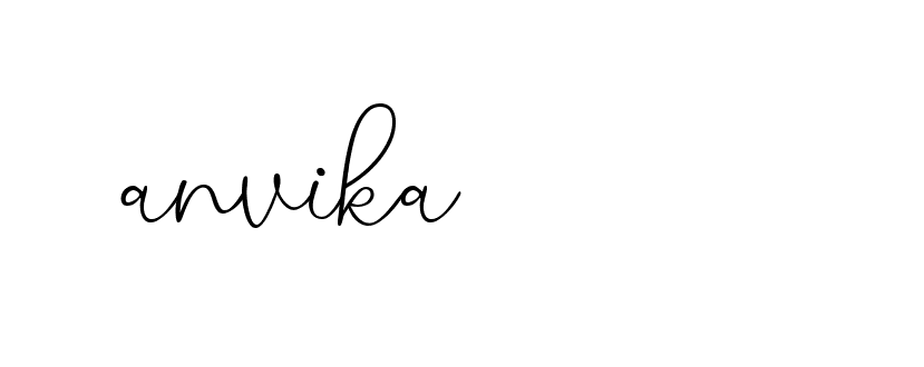 Signature of anvika-