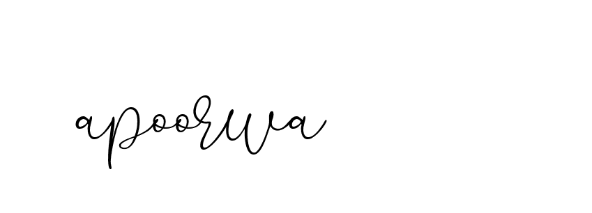 Signature of apoorwa