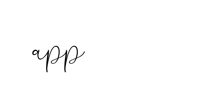 Signature of app