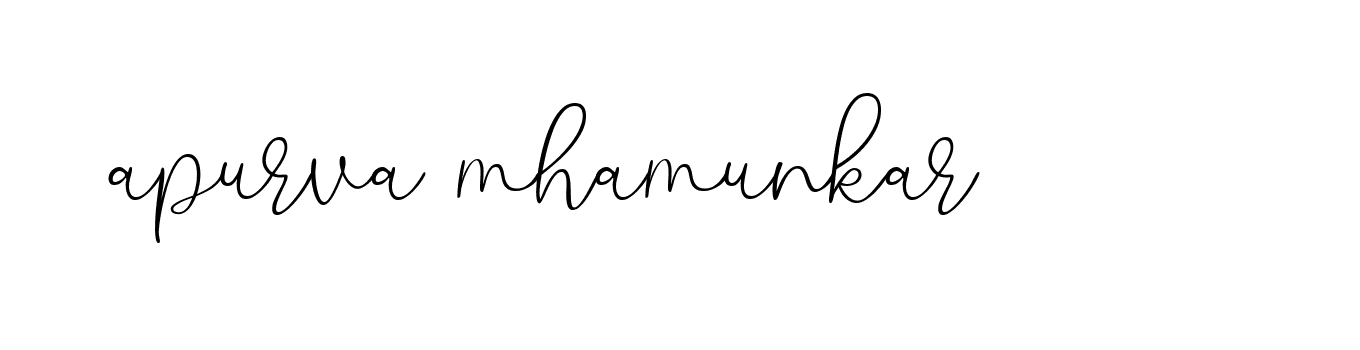 Signature of apurva-mhamunkar