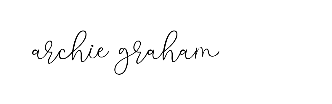 Signature of archie-graham