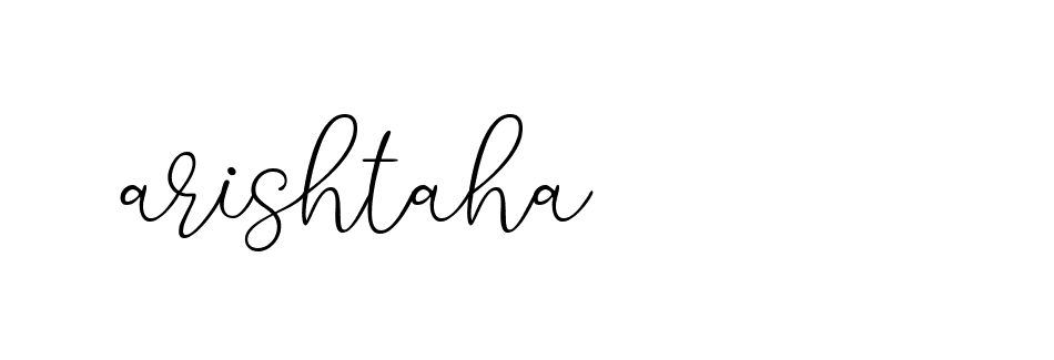 Signature of arishtaha-