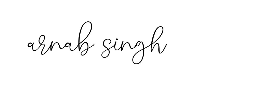 Signature of arnab-singh-