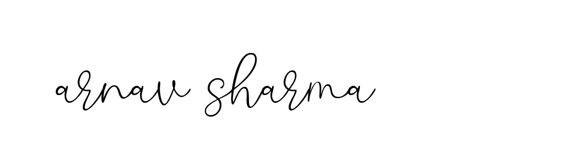 Signature of arnav-sharma