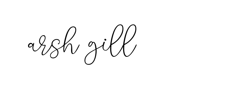 Signature of arsh-gill