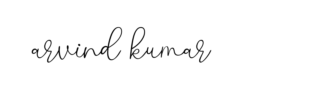 Signature of arvind-kumar-