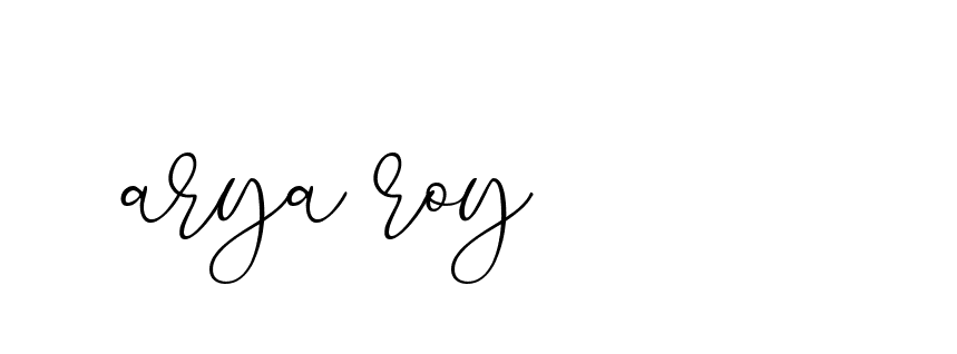 Signature of arya-roy