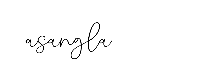 Signature of asangla