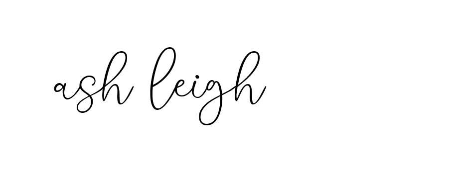 Signature of ash-leigh