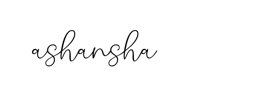 Signature of ashansha-