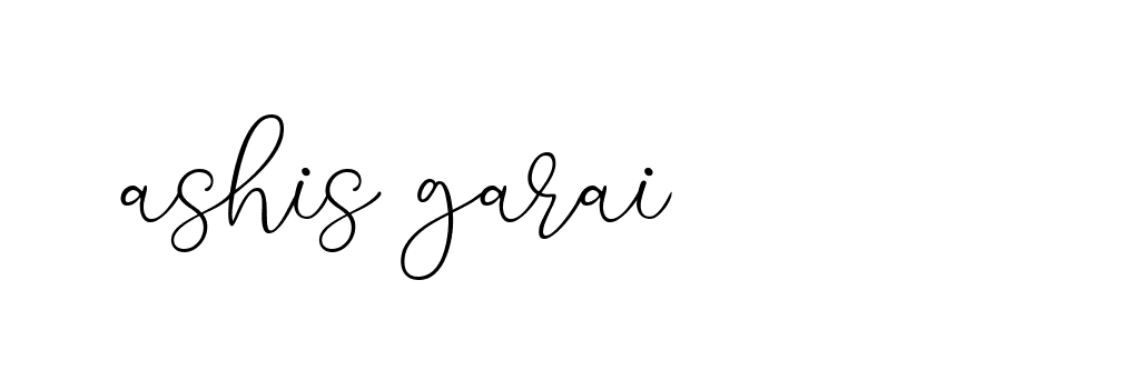 Signature of ashis-garai-