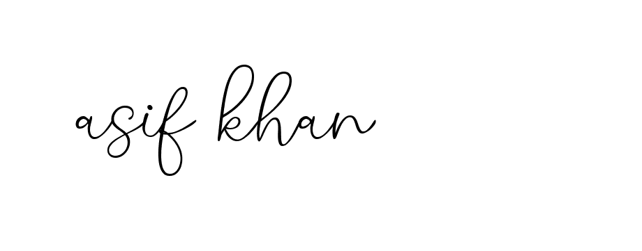 Signature of asif-khan