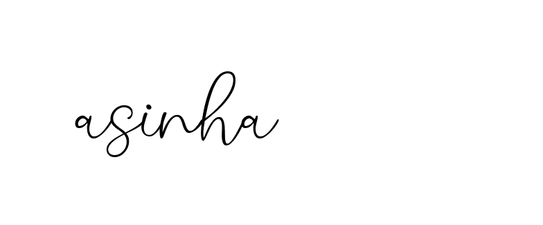 Signature of asinha