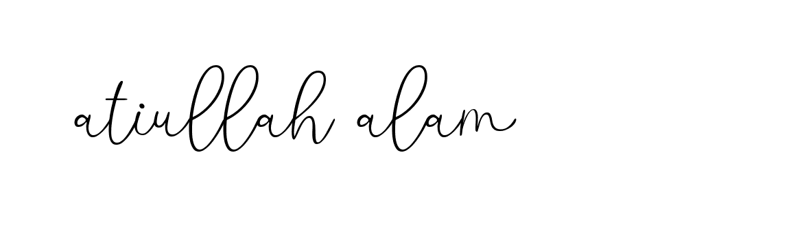 Signature of atiullah-alam-