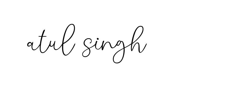 Signature of atul-singh-