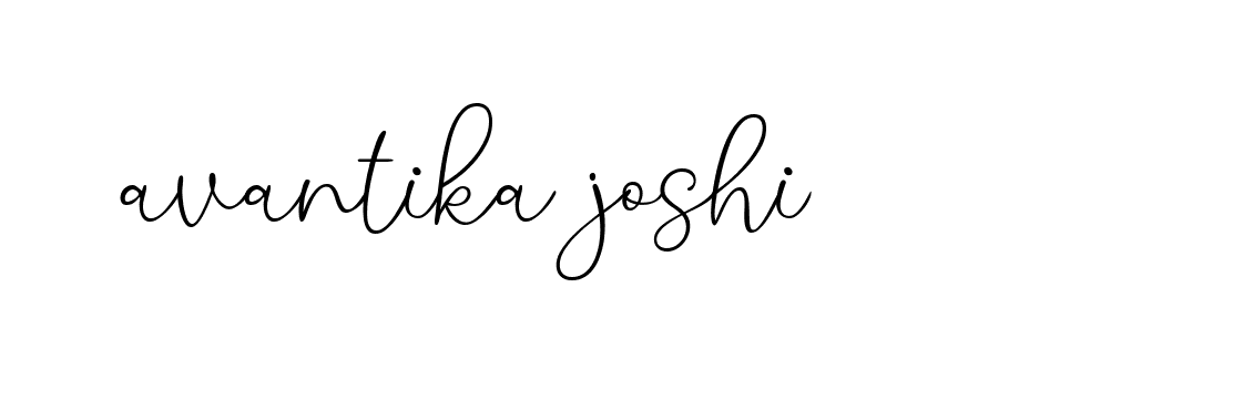 Signature of avantika-joshi