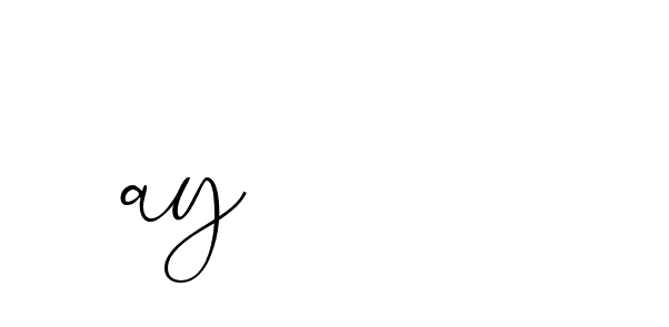 Signature of ay