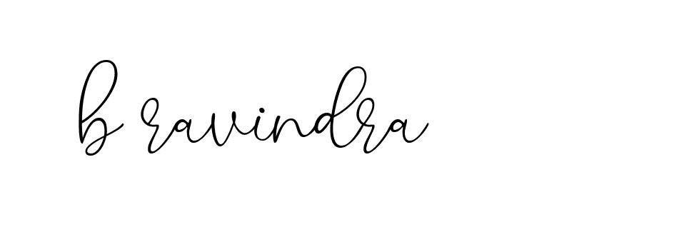 Signature of b-ravindra