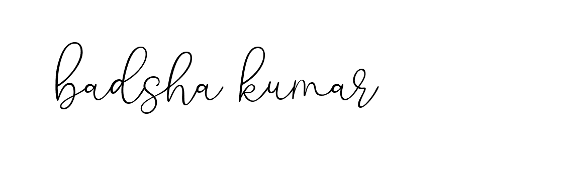 Signature of badsha-kumar