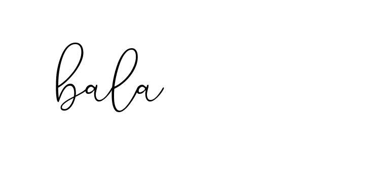 Signature of bala-