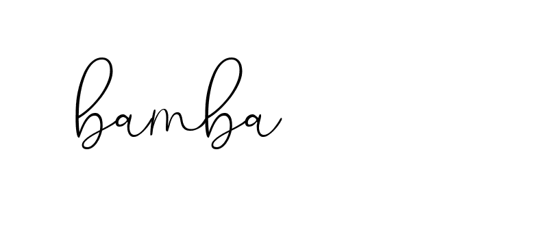 Signature of bamba