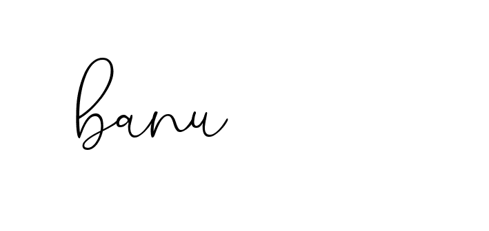 Signature of banu