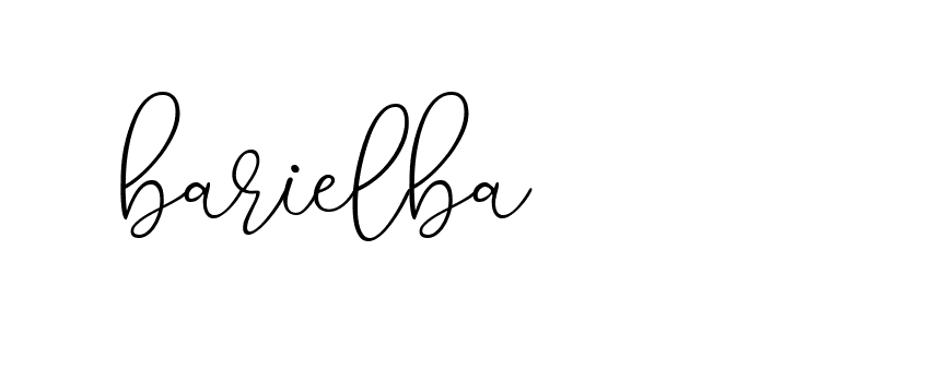 Signature of barielba