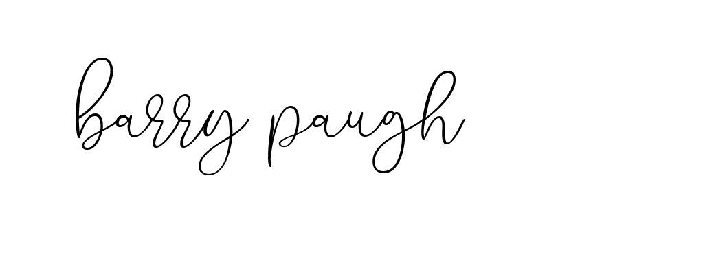 Signature of barry-paugh