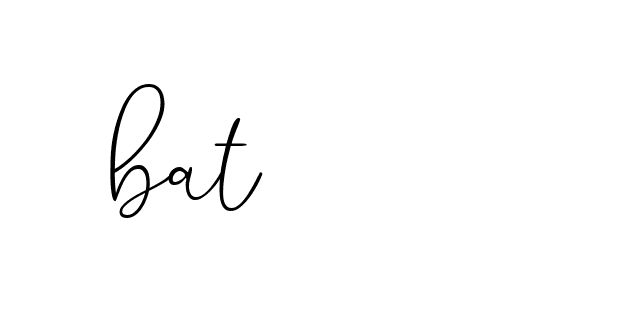 Signature of bat