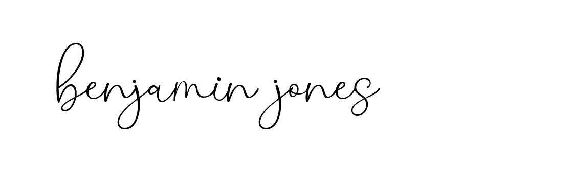 Signature of benjamin-jones