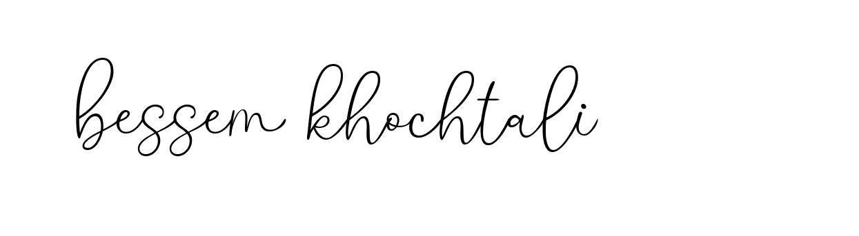 Signature of bessem-khochtali