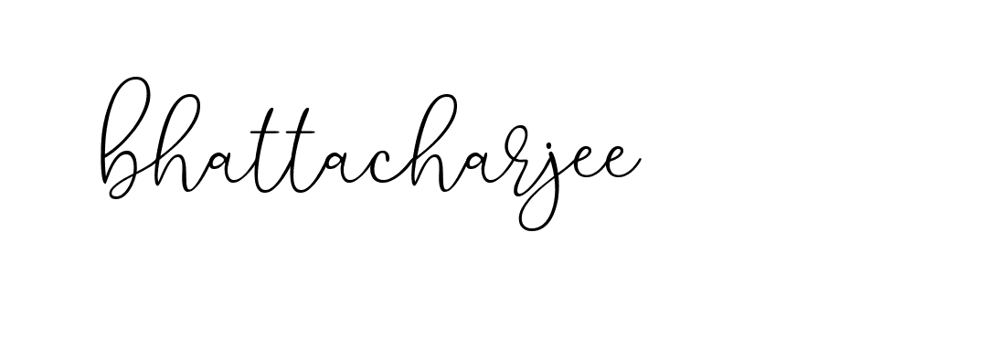 Signature of bhattacharjee