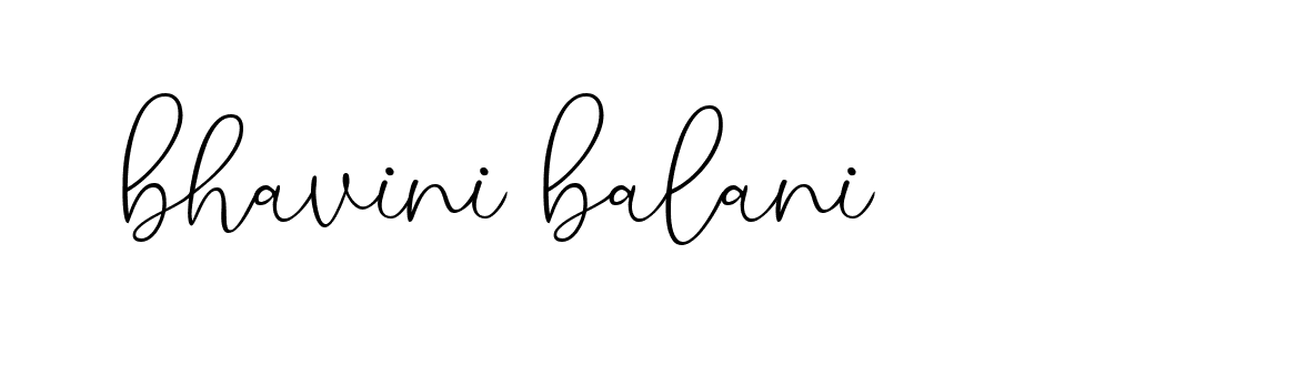 Signature of bhavini-balani