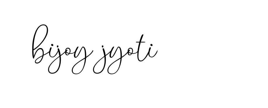 Signature of bijoy-jyoti