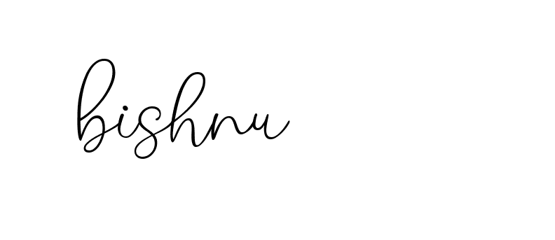 Signature of bishnu