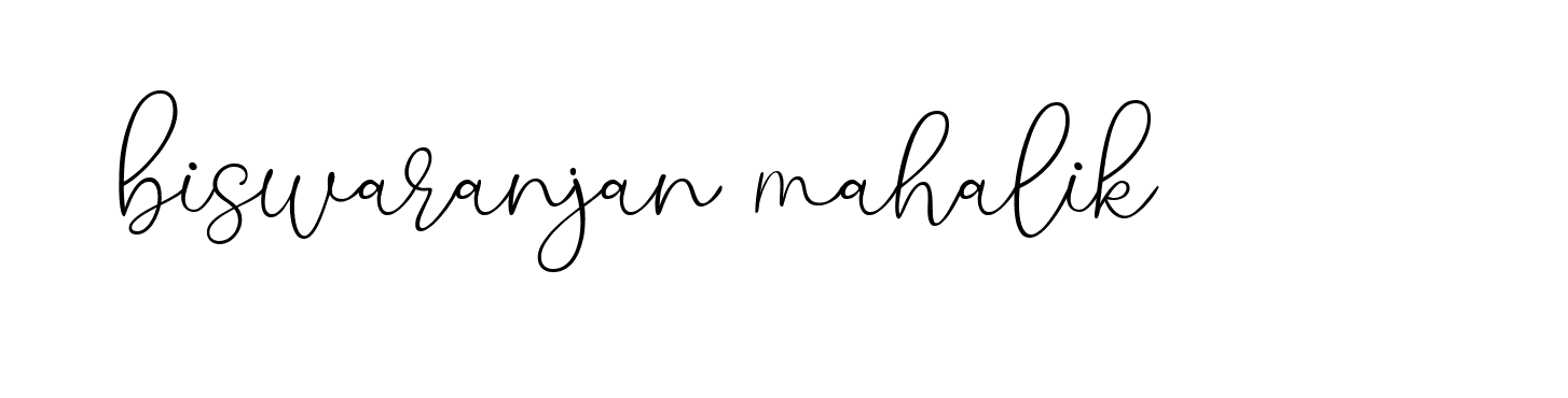 Signature of biswaranjan-mahalik