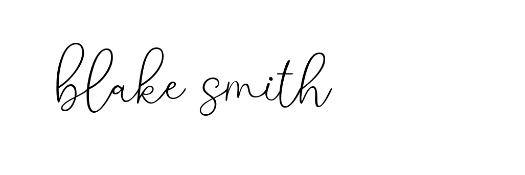 Signature of blake-smith