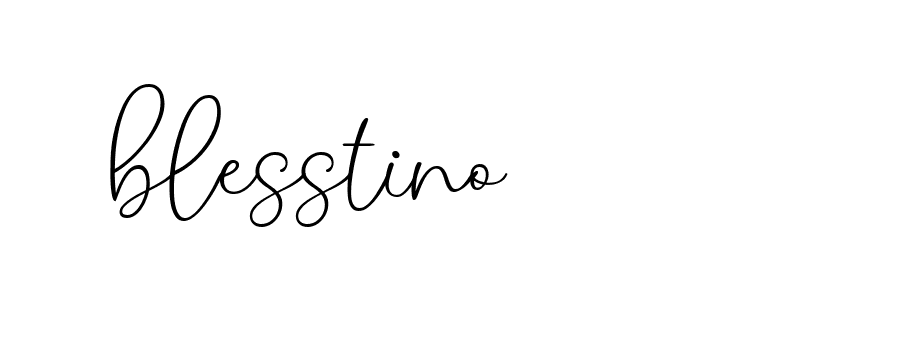 Signature of blesstino-