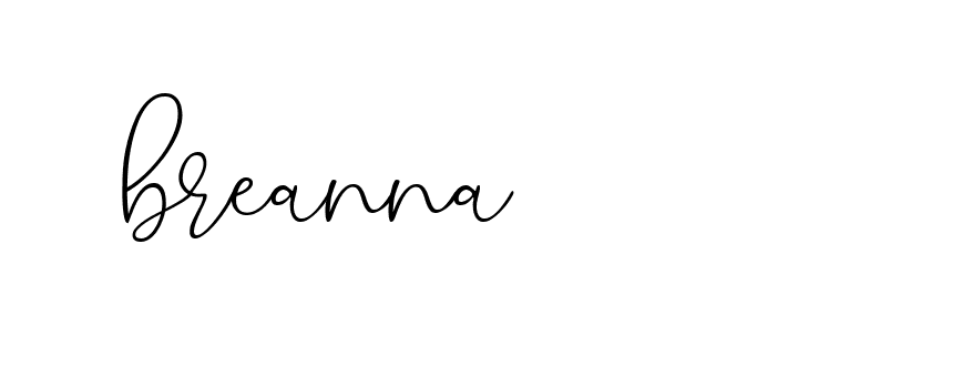 Signature of breanna-